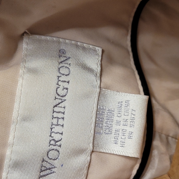 Worthington Short Trench Coat Sz. Grand - Picture 8 of 10